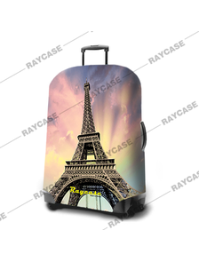 Чехол для чемодана &quot;Париж закат&quot;. Размер S
