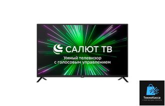 Телевизор BQ 24S23G, 24", Салют ТВ, HD Ready, черный