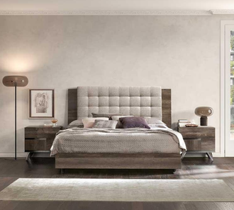 КРОВАТЬ 160Х203 С МЯГКИМ ИЗГОЛОВЬЕМ MEDEA (L166*P208*H126) MEBVOLT08 STATUS