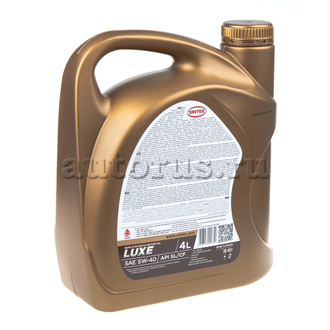 Масло моторное Sintec LUXE 5W-40 полусинтетическое 4 л 801933