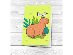 Обложка на паспорт Капибара, Kapibara-san №7