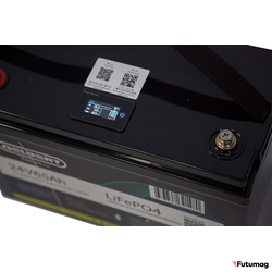 Литиевый тяговый аккумулятор Gelbert LiFePO4 (24V/65Ah/65A/1,560Wh) BT/Display