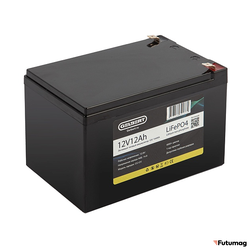 Литиевый тяговый аккумулятор Gelbert LiFePO4 (12V/12Ah/12A/144Wh)