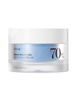 Успокаивающий крем с берёзовым соком Anua Birch 70% Boosting Cream Moisture