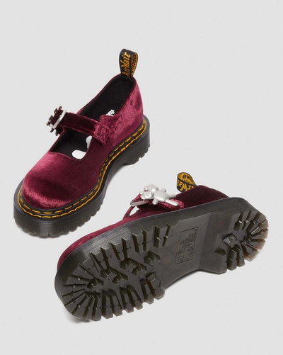 Туфли Dr Martens Addina Bex Heaven By Marc Jacobs Cherry Red