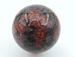 Шар Гранит Калгуваара, Россия, Карелия (50 мм, 164 г) №28091