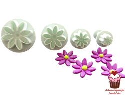 Набор плунжеров "Маргаритки", 4 шт.