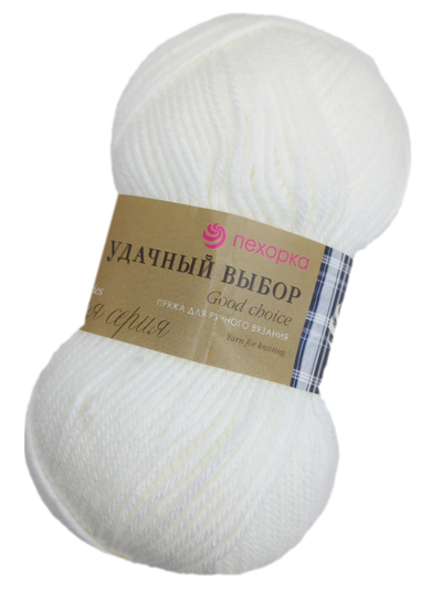 Удачный выбор (Пехорка) цвет № 001 белый