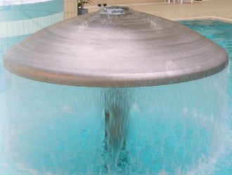 Водопад Гриб комплект Hugo Lahme тип 1000, насос 2,6 кВт