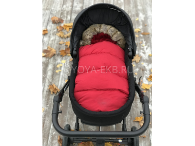 Теплый конверт Красный