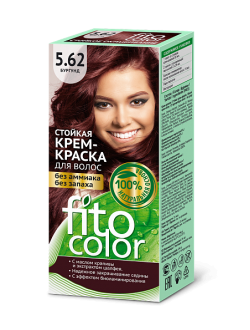 Fitocolor Стойкая Крем-краска для волос тон Бургунд 115мл