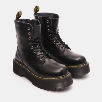 Ботинки Dr Martens Jadon Smooth на толстой подошве черные