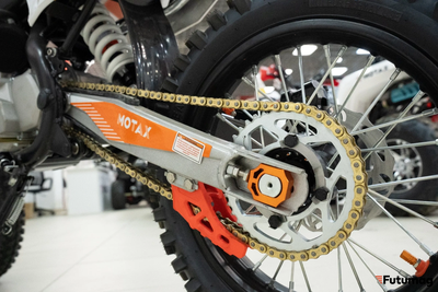 Питбайк MOTAX MX 125 Белый-оранжевый