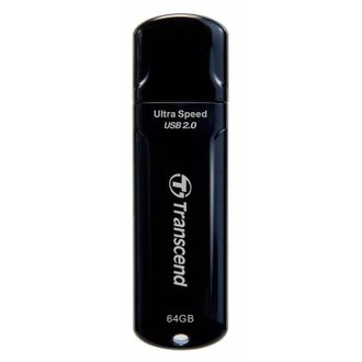 Флеш-память Transcend JetFlash 600, 64Gb, USB 2.0, черный, TS64GJF600