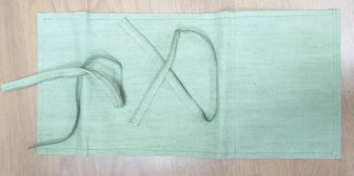 Сумка брезентовая "рукав" для длинномерного инструмента , с завязками, М-281