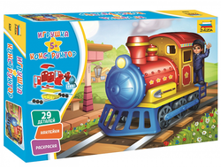 Сборная модель: (Звезда 5217) Паровозик