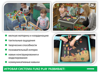 Fun2 Play Основание игровой системы высота 58 см.