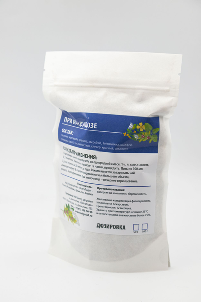 Травяной чай ВолгаЛадь № 32, «Сбор при кандидозе»