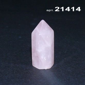 Розовый кварц натуральный (карандаш) арт.21414: 15,4г - 36*17*15мм