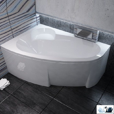 Акриловая ванна Ravak Asymmetric C441000000 150х100 см, асимметричная, угловая левая