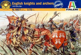6027. Солдатики British Warriors (100 Years War) 1/72