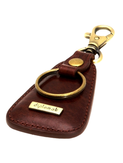 брелок для ключей из натуральной кожи