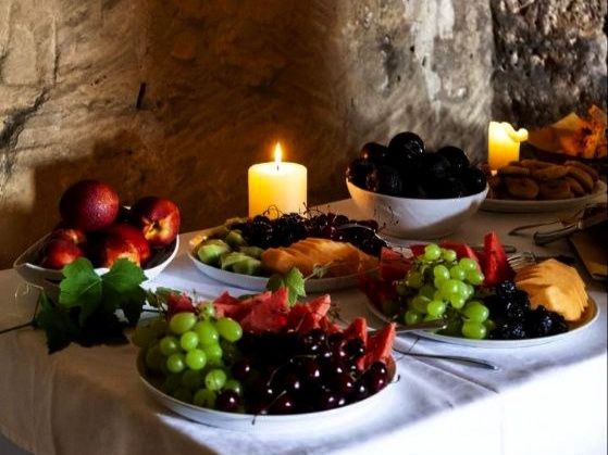 Ужин при свечах интерьерные свечи