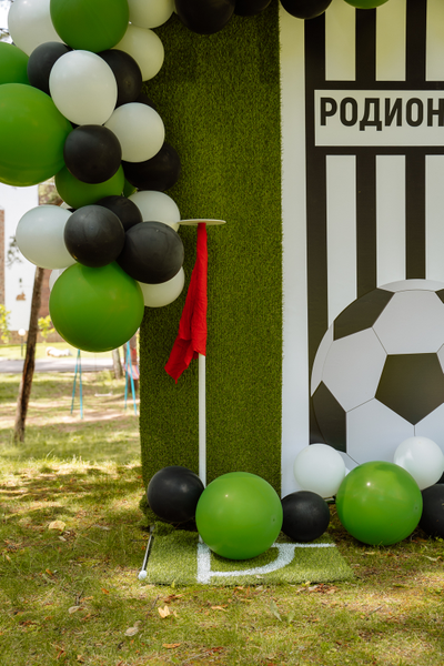 Оформление детского дня рождения в футбольном стилей "№ 1459