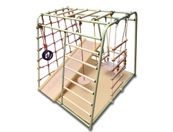 ДСК Вертикаль Весёлый Малыш MAXI (фисташковый) горка мягкий бортик купить в Воронеже