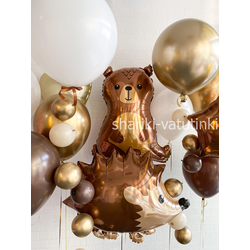 Шары цепочки с пузырями (2 шт) , "Лесные жители"