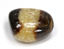 Септария, кальцит, галтовка, Мадагаскар (28*22*16 мм, 19 г) №35181