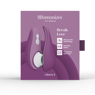 WZ112SG5 Вакуумно-волновой стимулятор Womanizer Liberty 2 фиолетовый