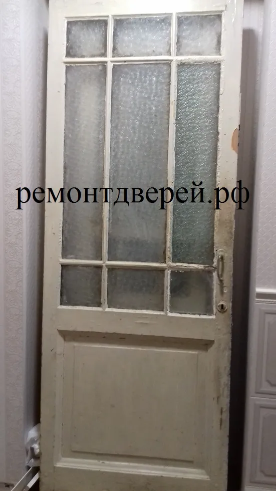 Двери до реставрации