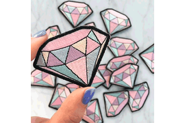 нашивка бриллиант