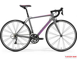 Велосипед Merida SCULTURA 100-Juliet Matt Dark Grey (Purple) 2019