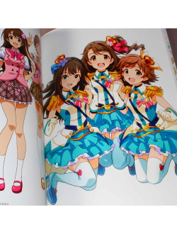 Оригинальный Арт Бук The Idolmaster: Cinderella Girls - Visual Fan Book (Идолмастер)