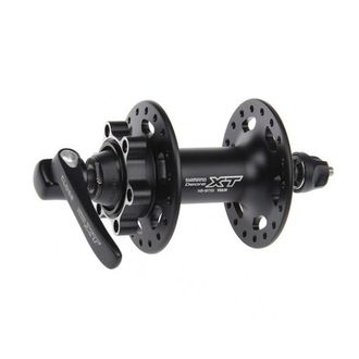 Втулка передн. Shimano XT M756, |36H|32H|, диск., эксц., черн., EHBM756AL