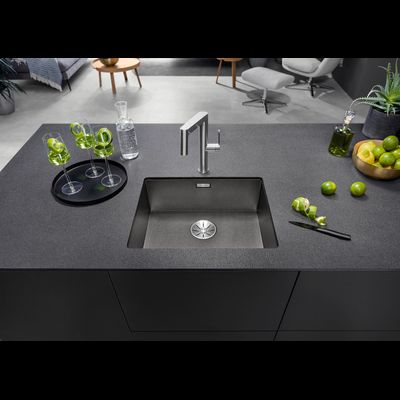 Мойка Blanco ZEROX 500-U Dark Steel