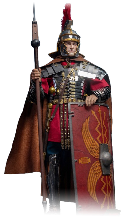 Римский легионер в медной броне - КОЛЛЕКЦИОННАЯ ФИГУРКА 1/6 scale Imperial Legion Hoplite (HH18078) - HHMODEL & HAOYUTOYS
