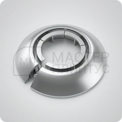 Обвод для труб универсальный Идеал 25-34 мм. 081 серебристый