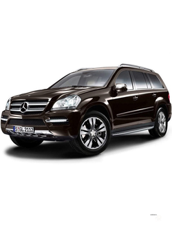 Коврики в салон Mercedes-Benz GL (X164) (3-й ряд)