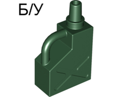 ! Б/У - Duplo Utensil Gas Container 1 x 2 x 2, Dark Green (45141 / 4222130) - Б/У