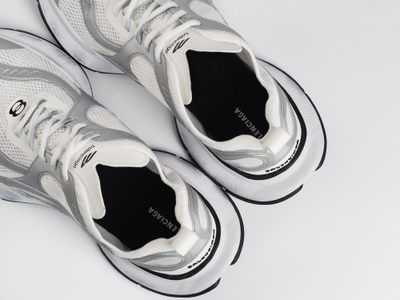 Balenciaga Circuit Sneakers White Silver