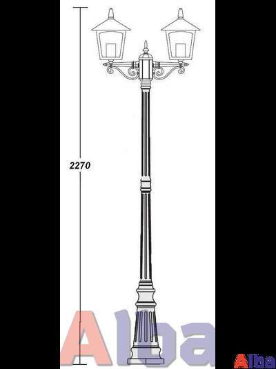 Praga 15909A Парковый светильник