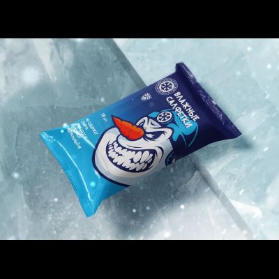 Салфетки влажные ХК СИБИРЬ антибактериальные 15шт