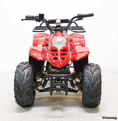 Квадроцикл GreenCamel Gobi K51 (30Ah 36V 800W R7 Цепь) быстросъем, ножной тормоз, красный паук