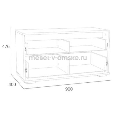 Тумба для обуви Санти - 013.25