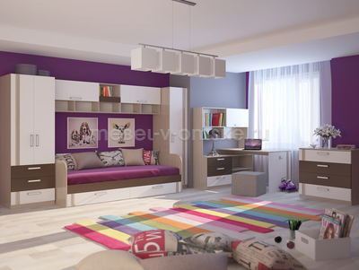 Пенал бельевой Волкер М03