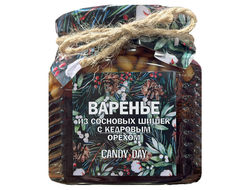 Таёжный микс. Варенье из сосновых шишек с кедровым орехом 300гр