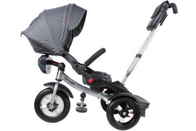 ВЕЛОСИПЕД КОЛЯСКА LUXURY ТРЕХКОЛЕСНЫЙ С РУЧКОЙ